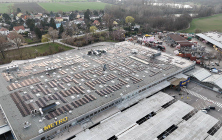 Sonnenkraft für Metro Langenzersdorf mit Wien Energie