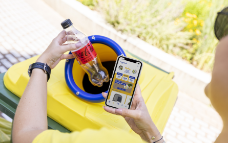 Für RecycleMich und Coca-Cola Österreich ist richtige Sammlung Gold wert