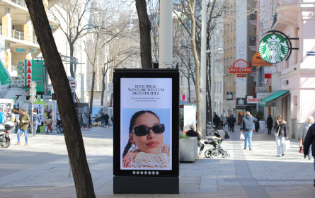 Gewista & Fielmann: vollautomatisierte dynamische Digital-Out-of-Home Kampagne