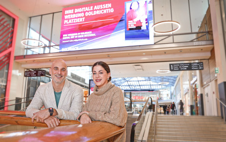 Goldbach Austria und Unibail-Rodamco-Westfield kooperieren bei digitaler Außenwerbung