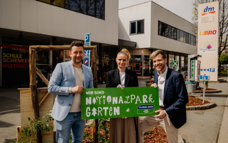 dm in Graz wird Teil des Nationalpark Garten