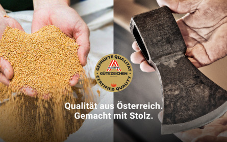 Mit Stolz für österreichische Qualität