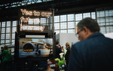 Stargate Group lässt das neue Lufthansa Allegris Flugzeug auf Augenhöhe erleben