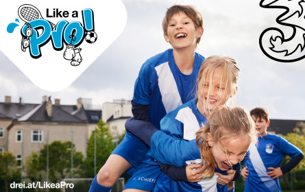 Like a Pro: Drei bringt Profi-Spirit in Jugendsportvereine
