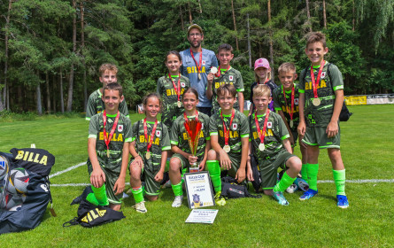 Billa-Cup: Unterstützung für Nachwuchsfußball