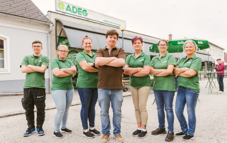 Adeg Benjamin sichert die lokale Nahversorgung in Enzesfeld