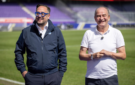 Martin Schiefer und Herbert Prohaska matchen Vergaberecht und Fußball