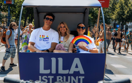 „Lila ist bunt“