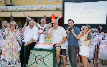 Ausverkauftes Silent Cinema in Mödling