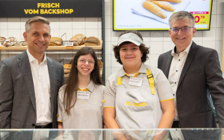 Billa und Betriebsservice fördern Inklusion am Arbeitsplatz in Enns