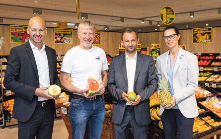 Der Billa in Schlitters geigt auf im Zillertal