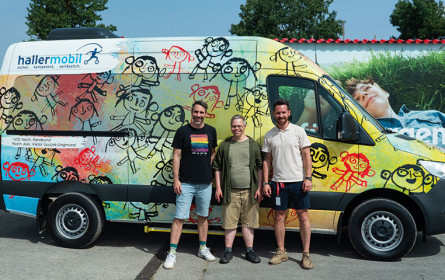 Hallermobil Design-Wettbewerb: Mobile Inklusion am Donauinselfest