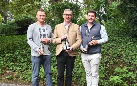 Junge OÖ Winzer mischen im Spitzenfeld mit