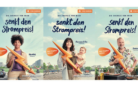 DMB. lanciert neue Kampagne für Wien Energie: Strompreis sinkt – Kunden profitieren