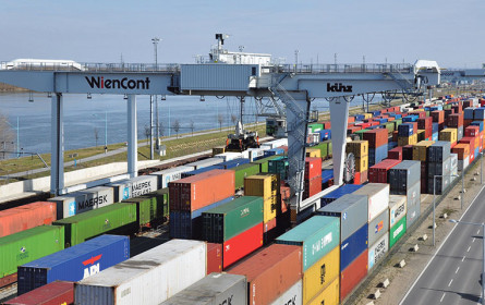 Hafen Wien glänzt mit Rekordergebnis