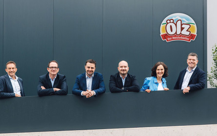 Die neue Ölz Führungsspitze übernimmt