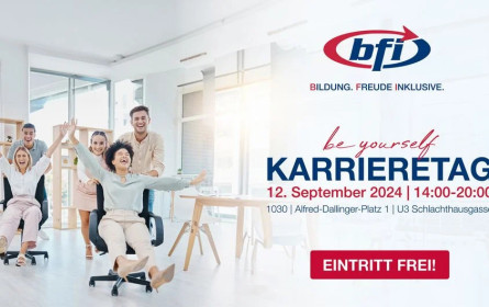 „Be yourself!“ BFI Wien lädt am 12.9. zum großen Karrieretag