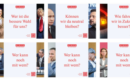 Kurier positioniert sich unter dem Leitsatz „Wir wollen Klarheit“ neu
