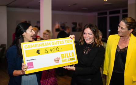 Billa und Kunden unterstützen „feel again“