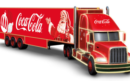 Coca-Cola Weihnachtstruck kommt am 19. November zu Hofer in Traun