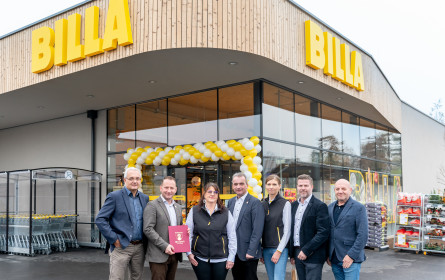 Billa-Wiedereröffnung in Purgstall