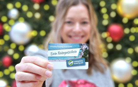 Reisegutscheine weiterhin beliebte Weihnachtsgeschenke