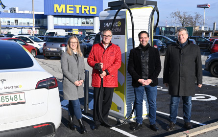 Metro Vösendorf mit High Power Chargern