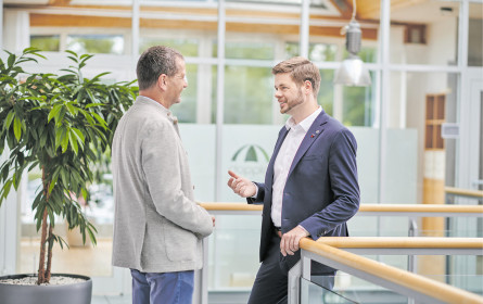 Staffelübergabe bei doppler