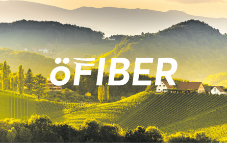 Glasfaser in Szene setzen