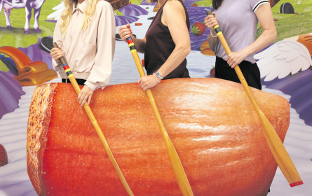 Unendliche Weiten in der Milka-Galaxie