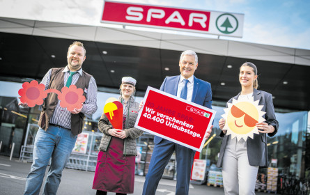 Spar geht in den Urlaub