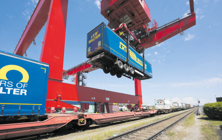 Die Logistik auf Schiene gebracht