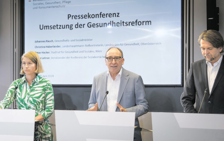 Einigung in letzter Minute: Gesundheitsreform ist fix