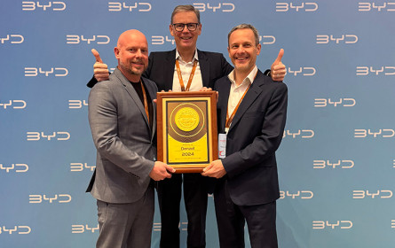 BYD: „Dealer+ of the Year“-Award für Denzel