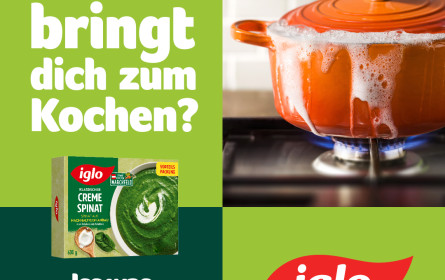 Iss was Gscheit’s: iglo zeigt, wie es einfach geht