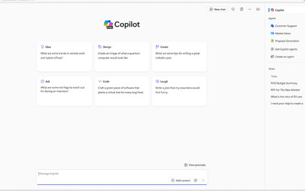 Microsoft treibt KI-Entwicklung voran und führt Microsoft 365 Copilot Chat ein