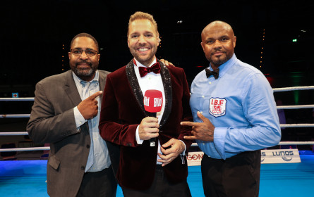 Ronny Leber wird erster österreichischer Ringsprecher bei US-Boxkampf