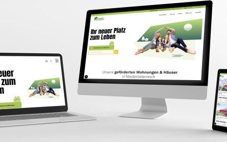 ghost.company übernimmt Marketing der Niederösterreichischen Bau- und Siedlungsgenossenschaft und setzt ganzheitlichen Webauftritt um