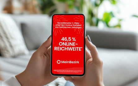 MeinBezirk.at erreichte im Jänner den 3. Platz unter den Online-Portalen heimischer Zeitungen