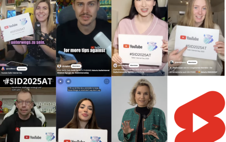 Safer Internet Day 2025: Tipps von österreichischen YouTube-Stars für Online-Sicherheit