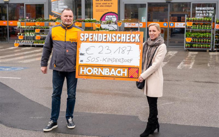 Hornbach unterstützt SOS-Kinderdorf