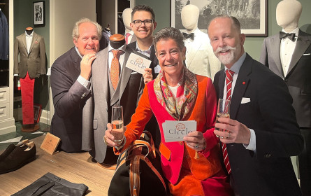 K.S.-Circle beim Herrenausstatter Anton Meyer