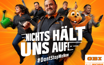 OBI: Erste internationale Werbekampagne startet