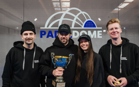 DMB. verteidigt erneut Titel beim Padel Tennis Cup der kreativen Köpfe