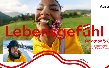 Kampagne „Austria is just Lebensgefühl“ rückt Ganzjahresdestination in den Fokus