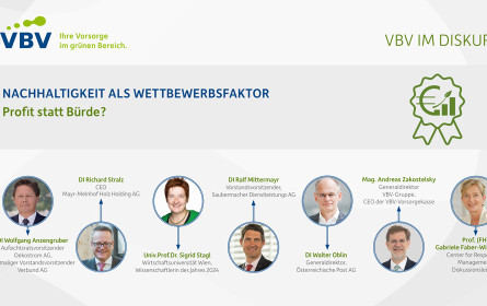 „Profit statt Bürde?“: Nachhaltigkeitspionier VBV lädt zu Webinar