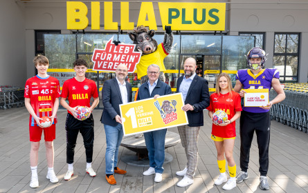 „I leb‘ für mein‘ Verein!“ – mit Billa Lose für den Vereinssport sammeln!