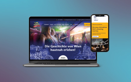 Spinnwerk entwickelt Website für Time Travel