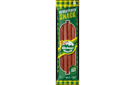 Wiesbauer präsentiert den Bergsteiger Snack