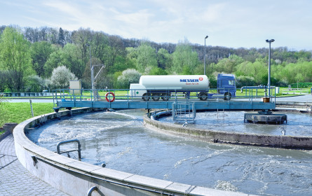 Abwasser: Messer klärt mit Reinsauerstoff